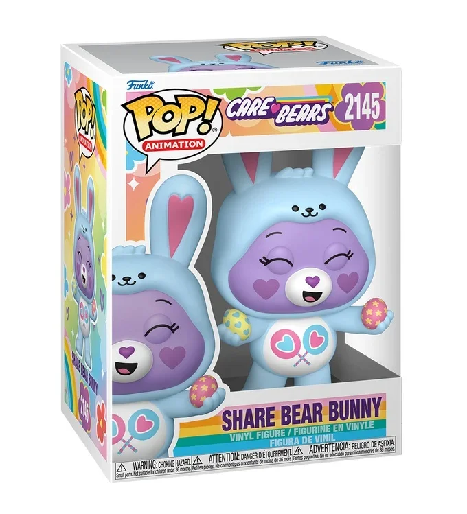 Care Bears Spring POP! TV Vinyl Figure Share Bunny 9cm